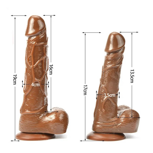 LUCKY STROKE  REALISTIC DILDO (GET LUCKY)